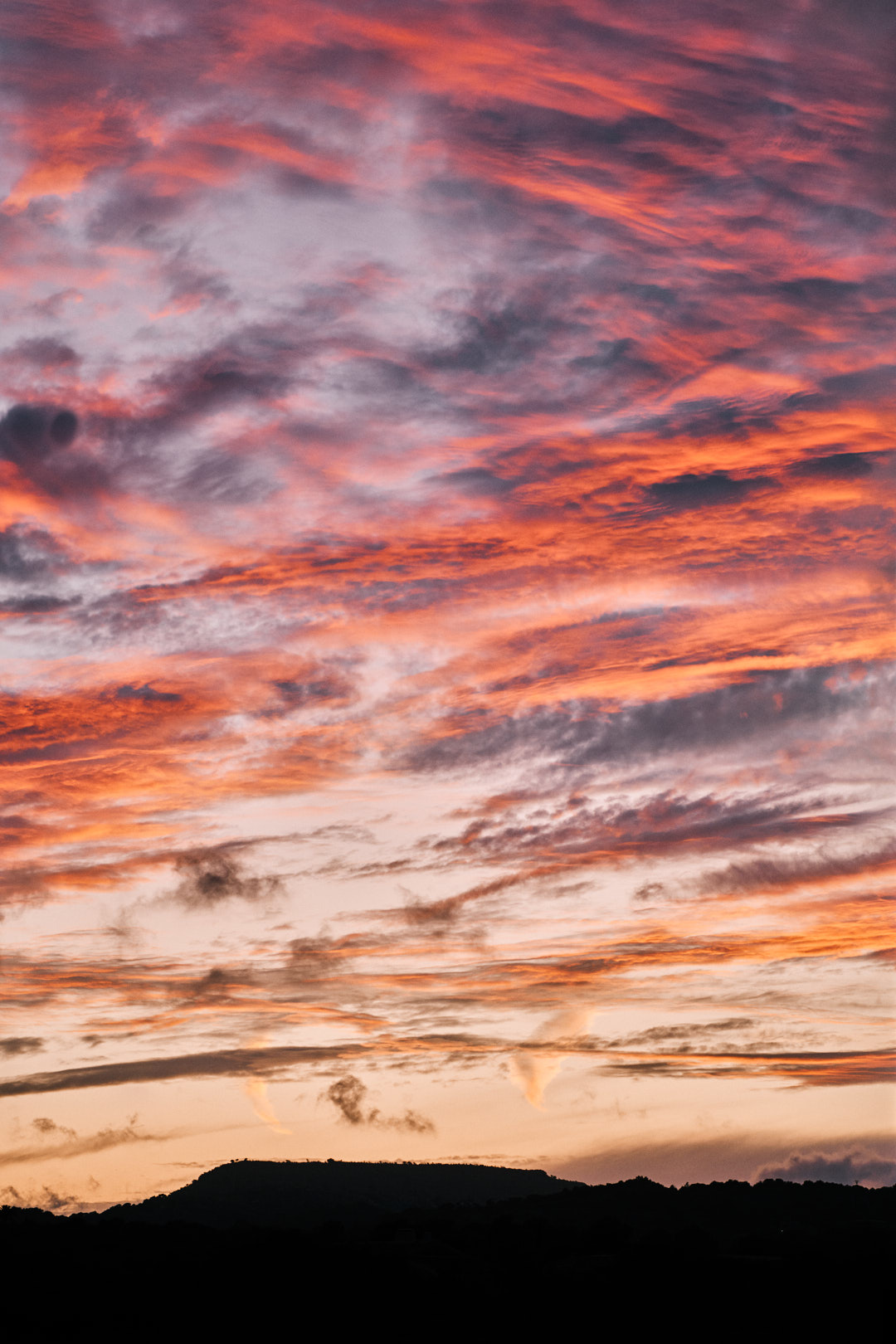 Balearischer Abendhimmel